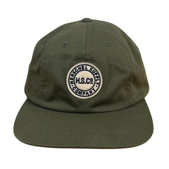 Herschel Supply Co. Other - Herschel Supply Company Hat Olive Green leather strap Glenwood series